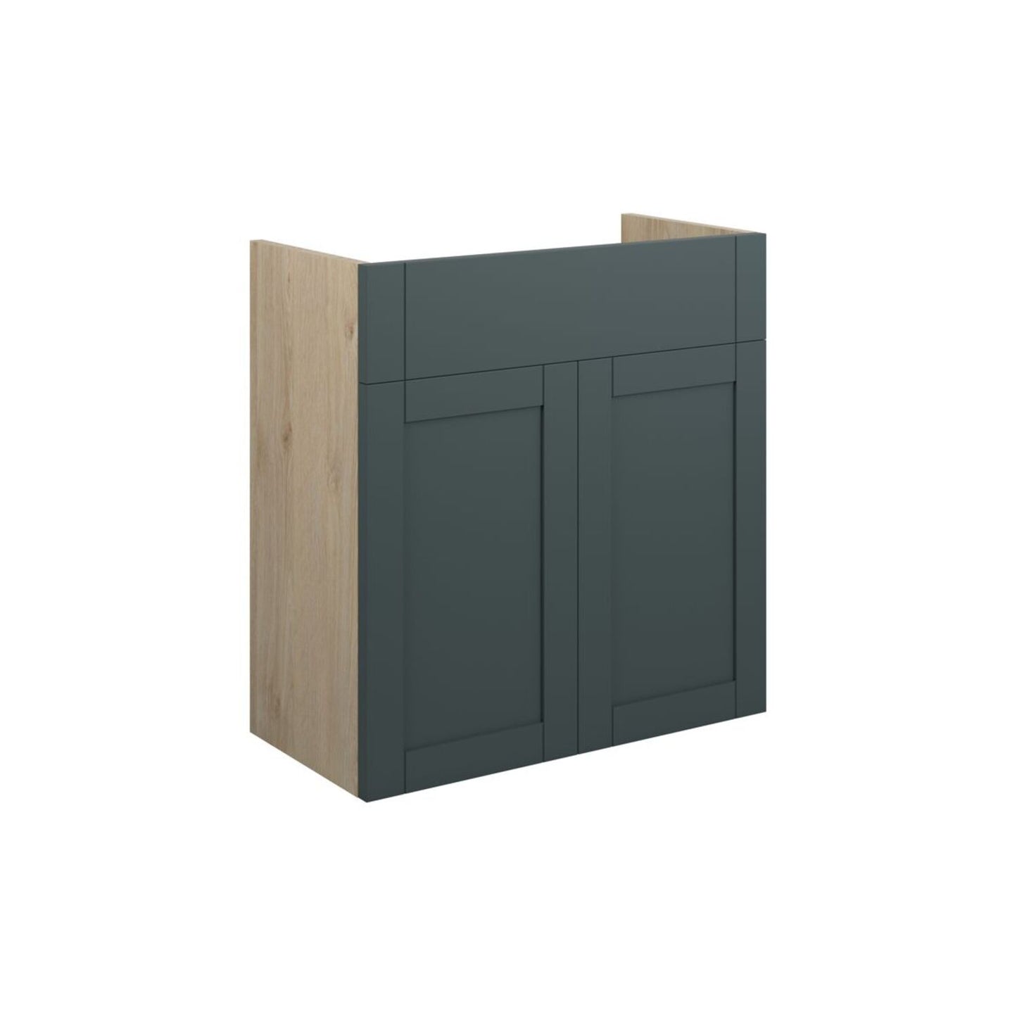 Arvela 600mm Standard Basin Unit - Matt Green Camo (Oak Cab)