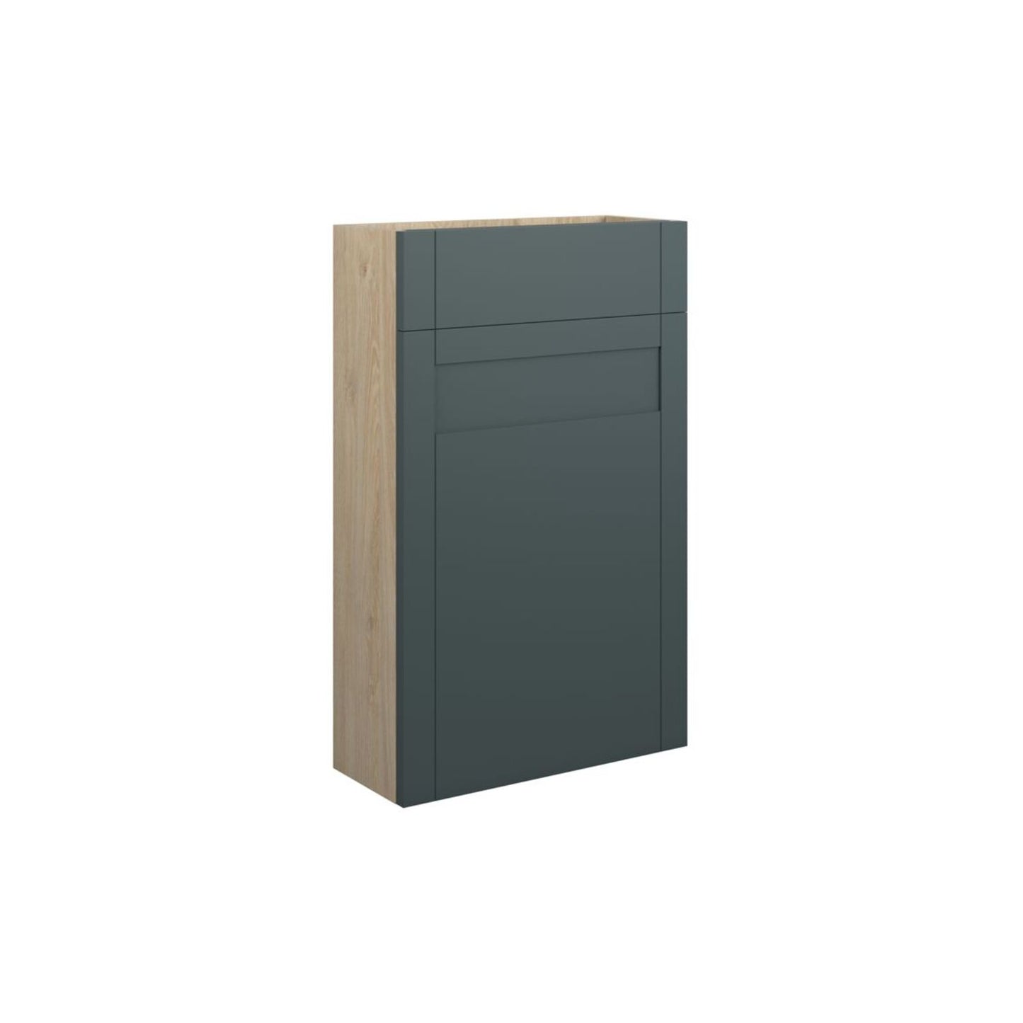 Arvela 500mm Slim WC Unit - Matt Green Camo (Oak Cab)