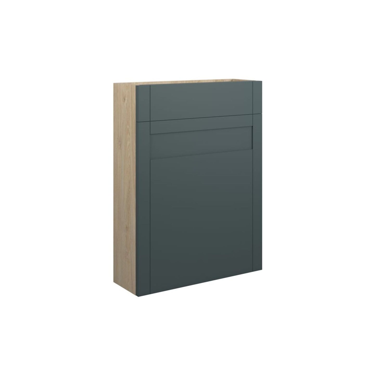 Arvela 600mm Slim WC Unit - Matt Green Camo (Oak Cab)
