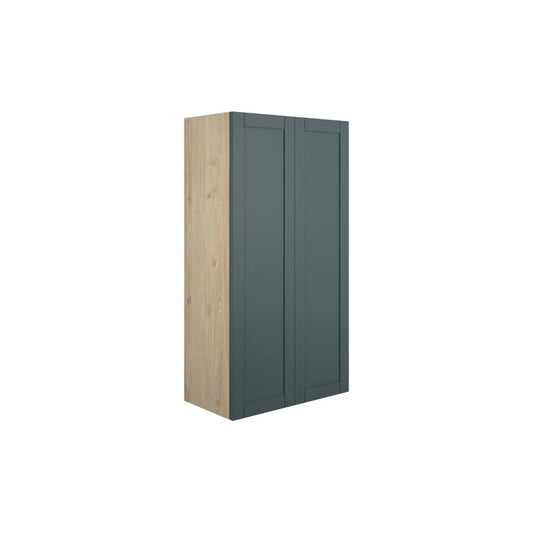 Arvela 600mm Standard 2 Door Storage Unit - Matt Green Camo (Oak Cab)
