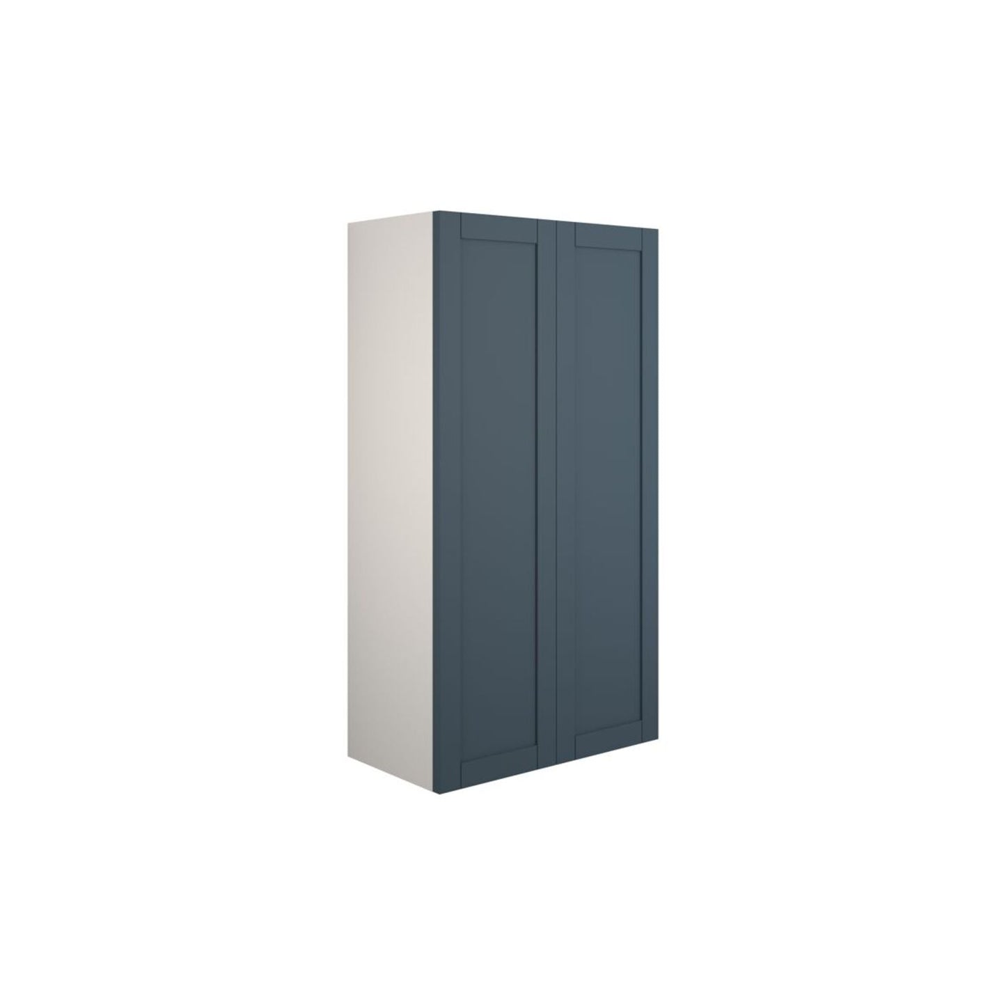 Arvela 600mm Standard 2 Door Storage Unit - Matt Arley Blue (Grey Cab)