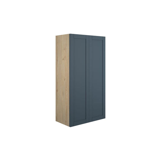 Arvela 600mm Standard 2 Door Storage Unit - Matt Arley Blue (Oak Cab)