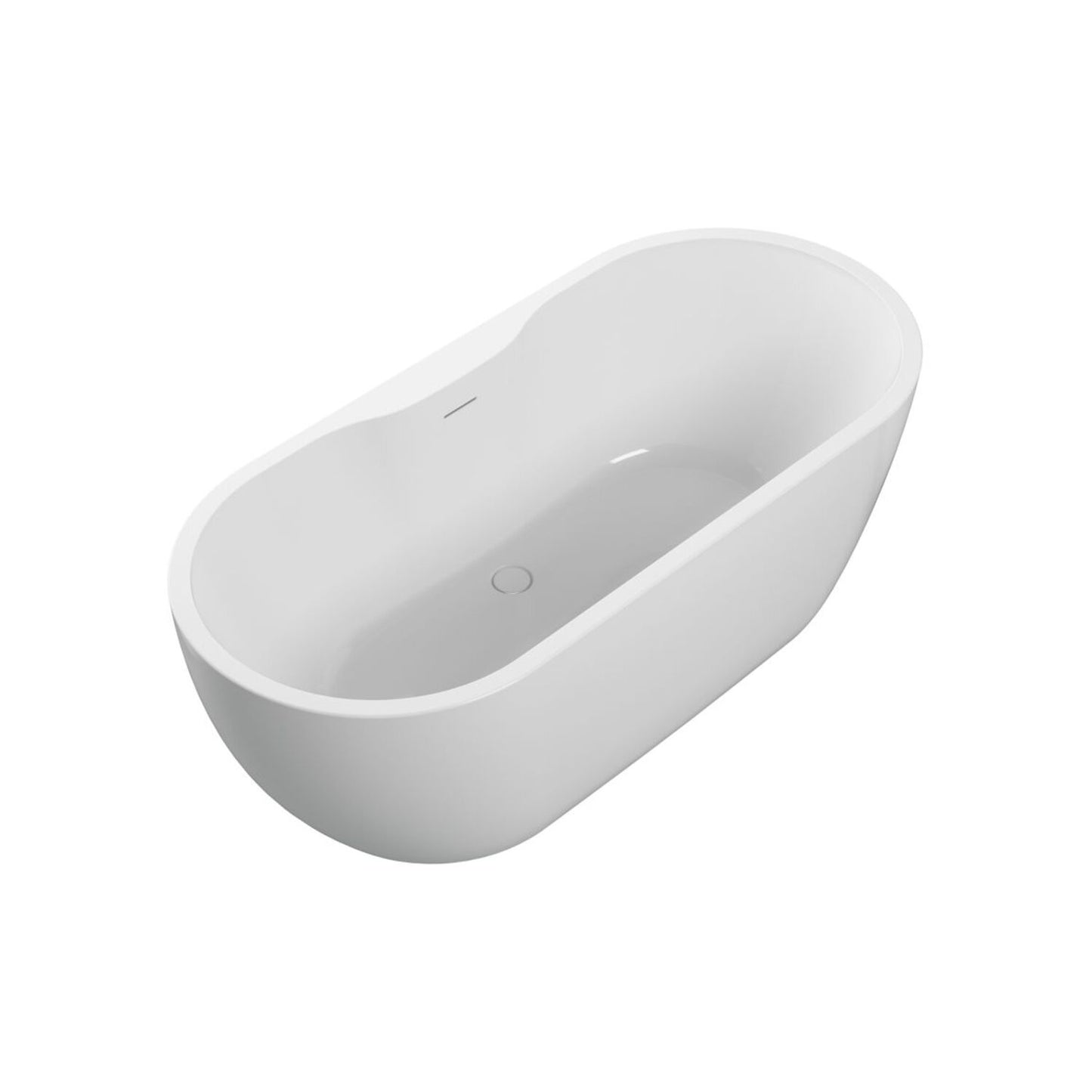 Zen Essentials Freestanding 0 Tap Hole Bath L 1655 X W 745 X H 570mm