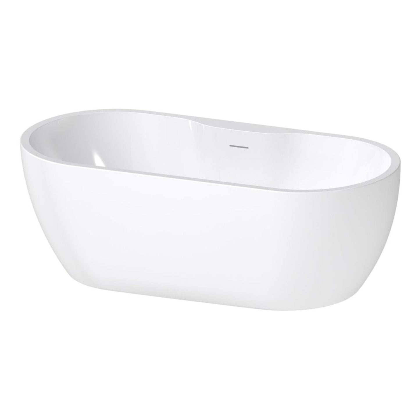 Zen Essentials Freestanding 0 Tap Hole Bath L 1655 X W 745 X H 570mm