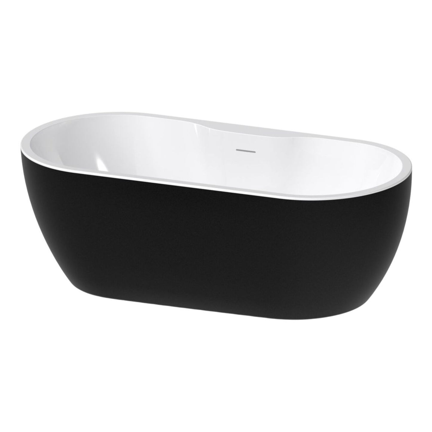 Zen Essentials Freestanding 0 Tap Hole Bath L 1655 X W 745 X H 570mm
