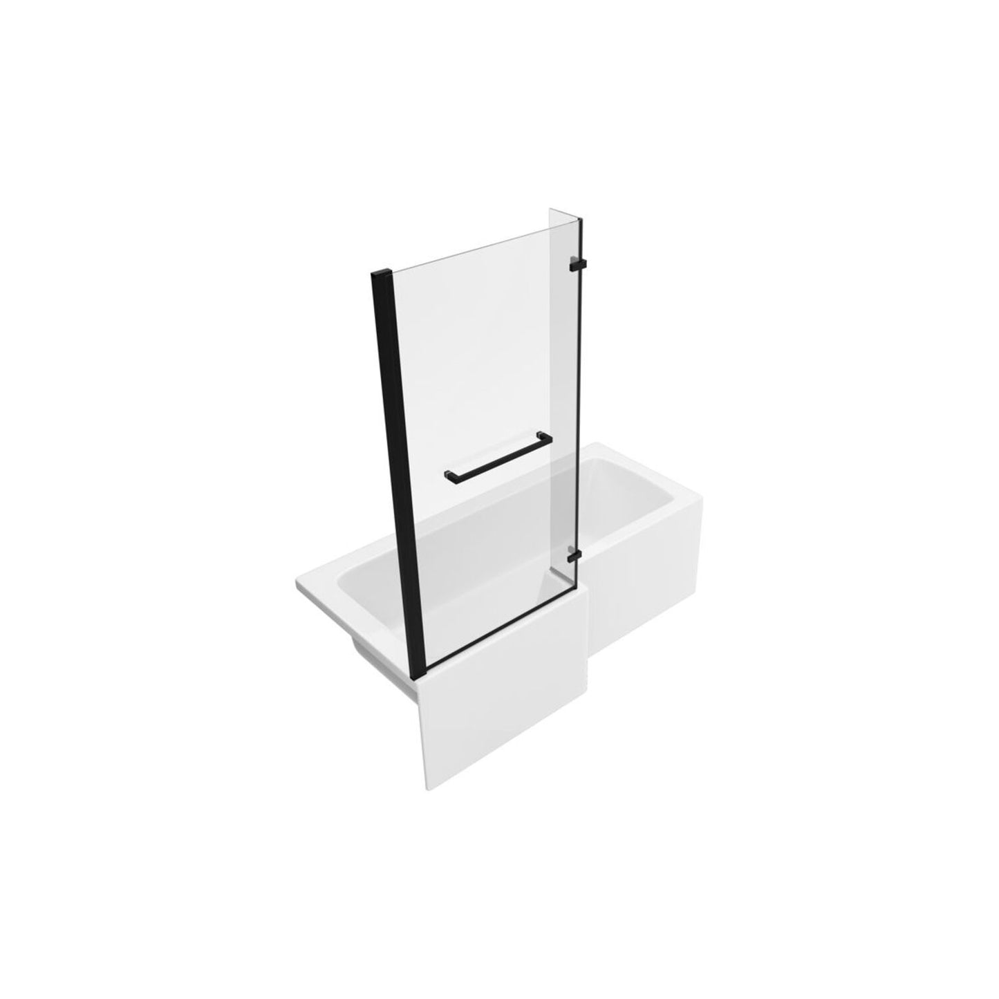 Vessari L Shape 0 Tap Hole Shower Bath Pack L 1700 X W 850 X H 560mm