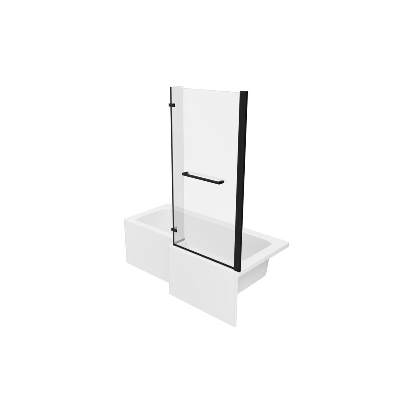 Vessari L Shape 0 Tap Hole Shower Bath Pack L 1700 X W 850 X H 560mm