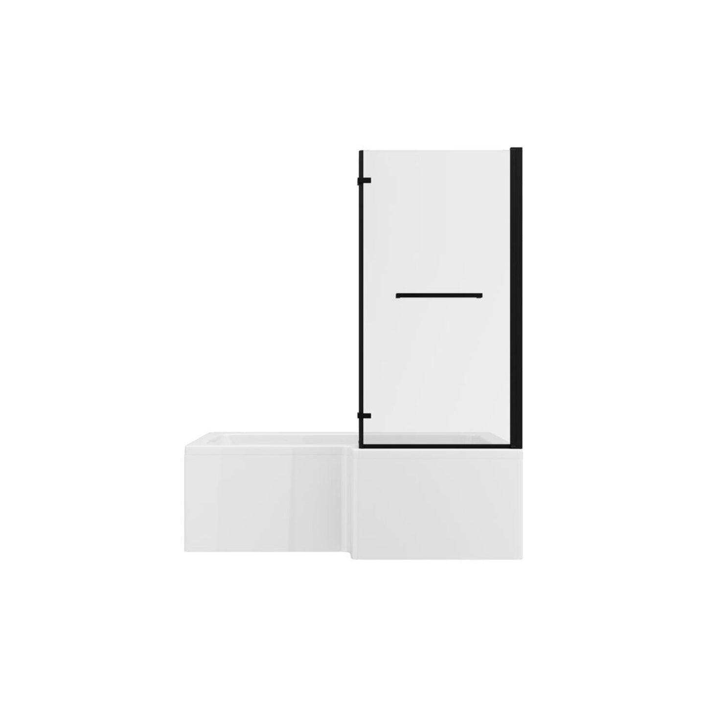 Vessari L Shape Supercast 0 Tap Hole Shower Bath Pack L 1700 X W 850 X H 560mm