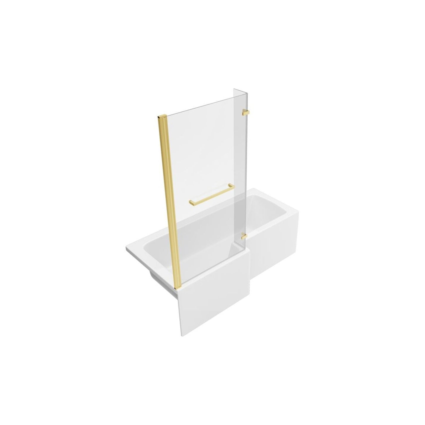 Vessari L Shape 0 Tap Hole Shower Bath Pack L 1700 X W 850 X H 560mm