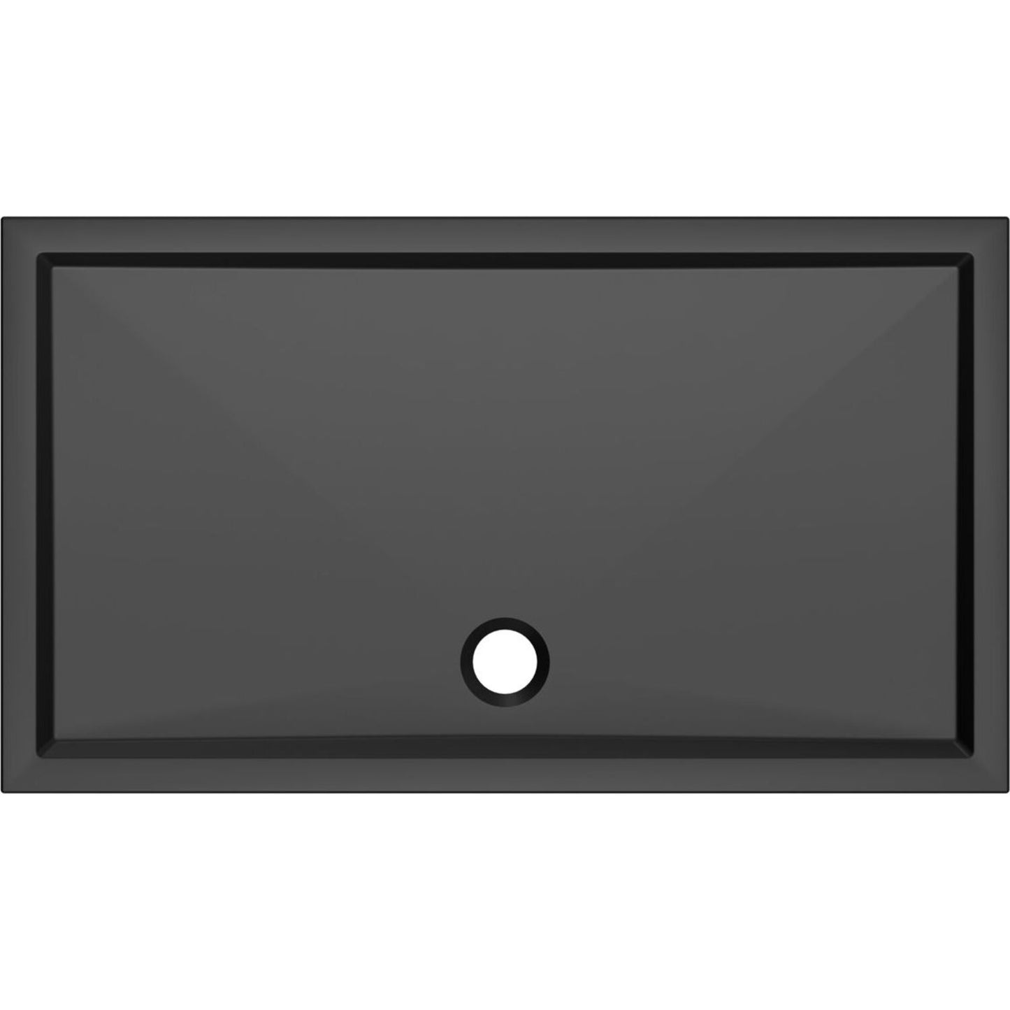 40mm Low Profile Rectangular Tray & Waste