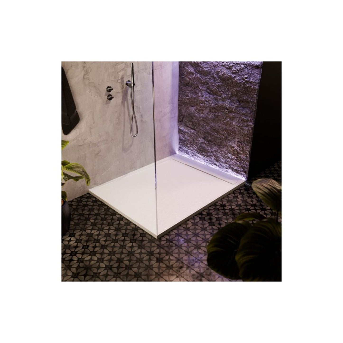 30mm Slate Rectangular Tray & Waste