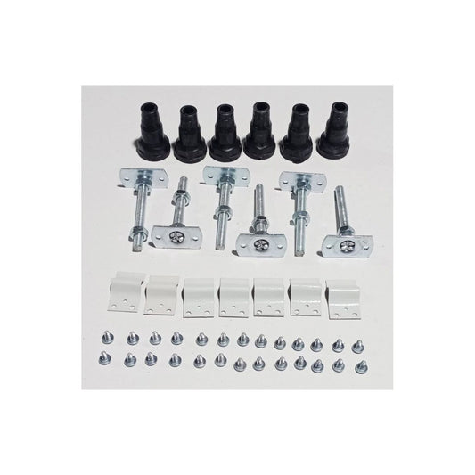 Zen Essentials 45mm Low Profile Riser Set for 1000/1200mm Square & Rectangular Trays - White