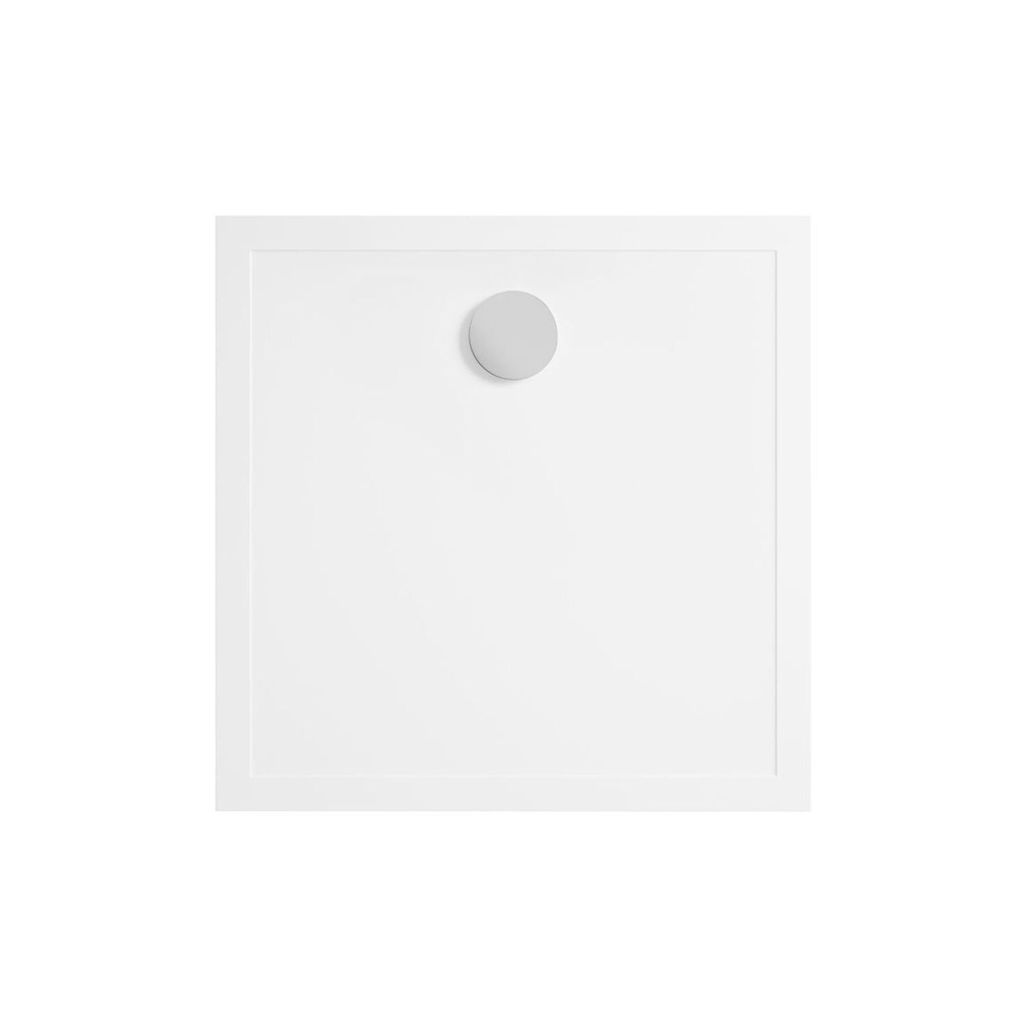 28mm Anti-Slip Ultra-Slim Square Tray & Waste