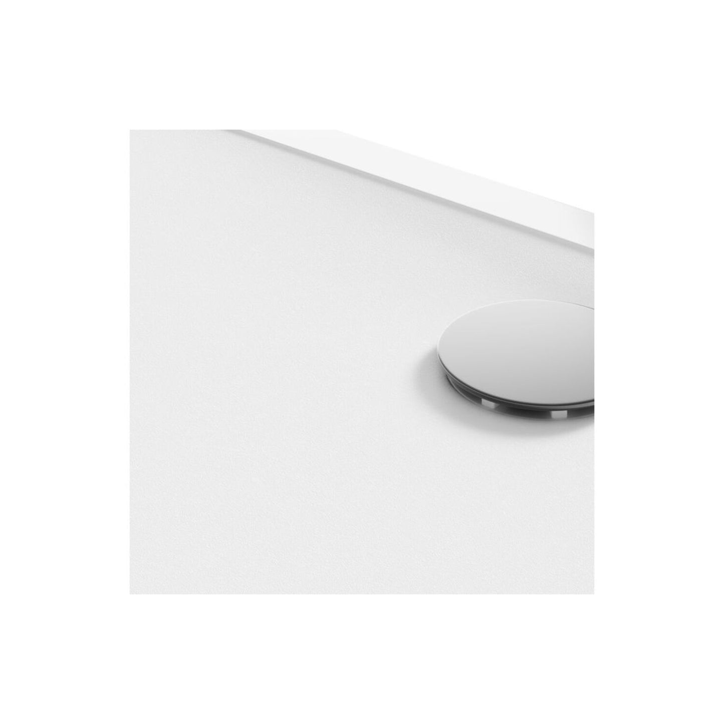 28mm Anti-Slip Ultra-Slim Rectangular Tray & Waste