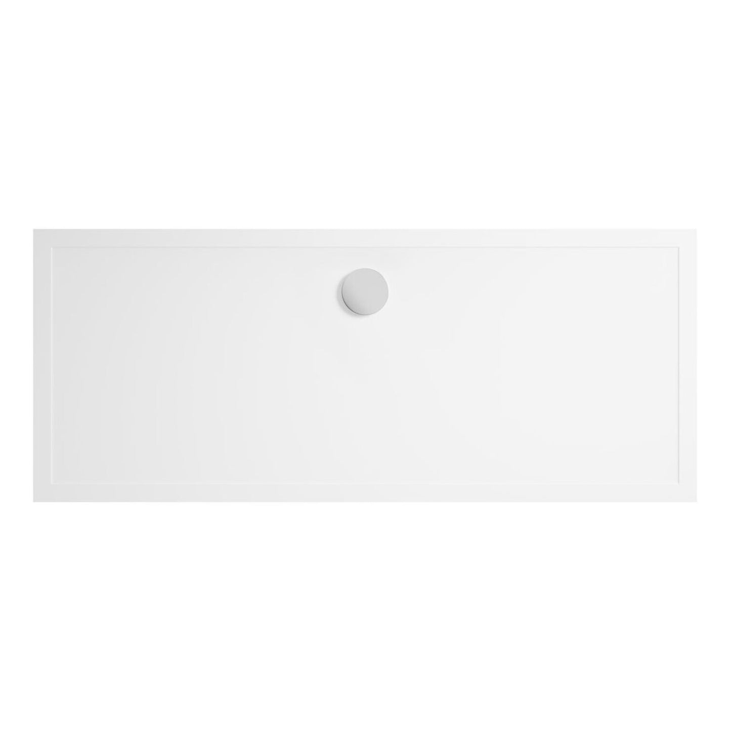 28mm Anti-Slip Ultra-Slim Rectangular Tray & Waste