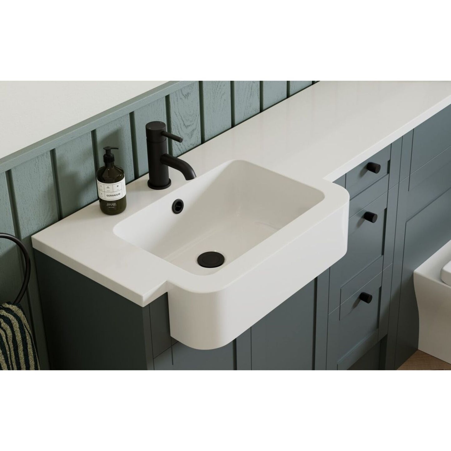 Pirell Wall Mounted Basin Mixer
