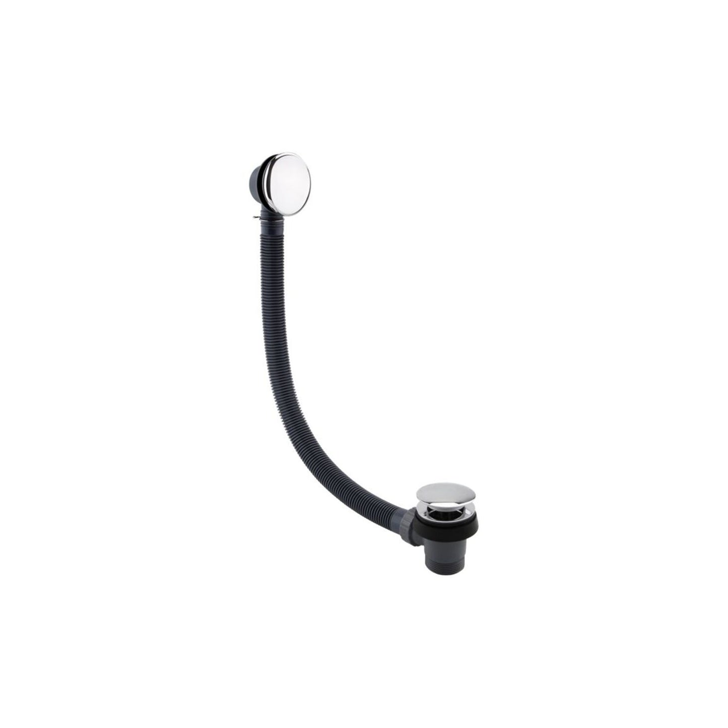 Mushroom Click-Clack Bath Waste - Chrome