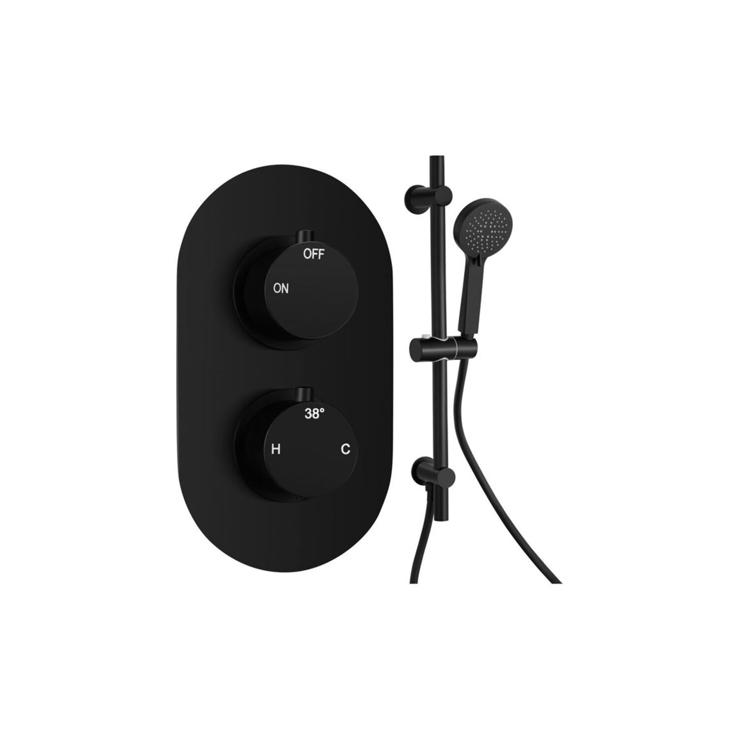 Brivana Round Shower Valve & Kit Pack 2