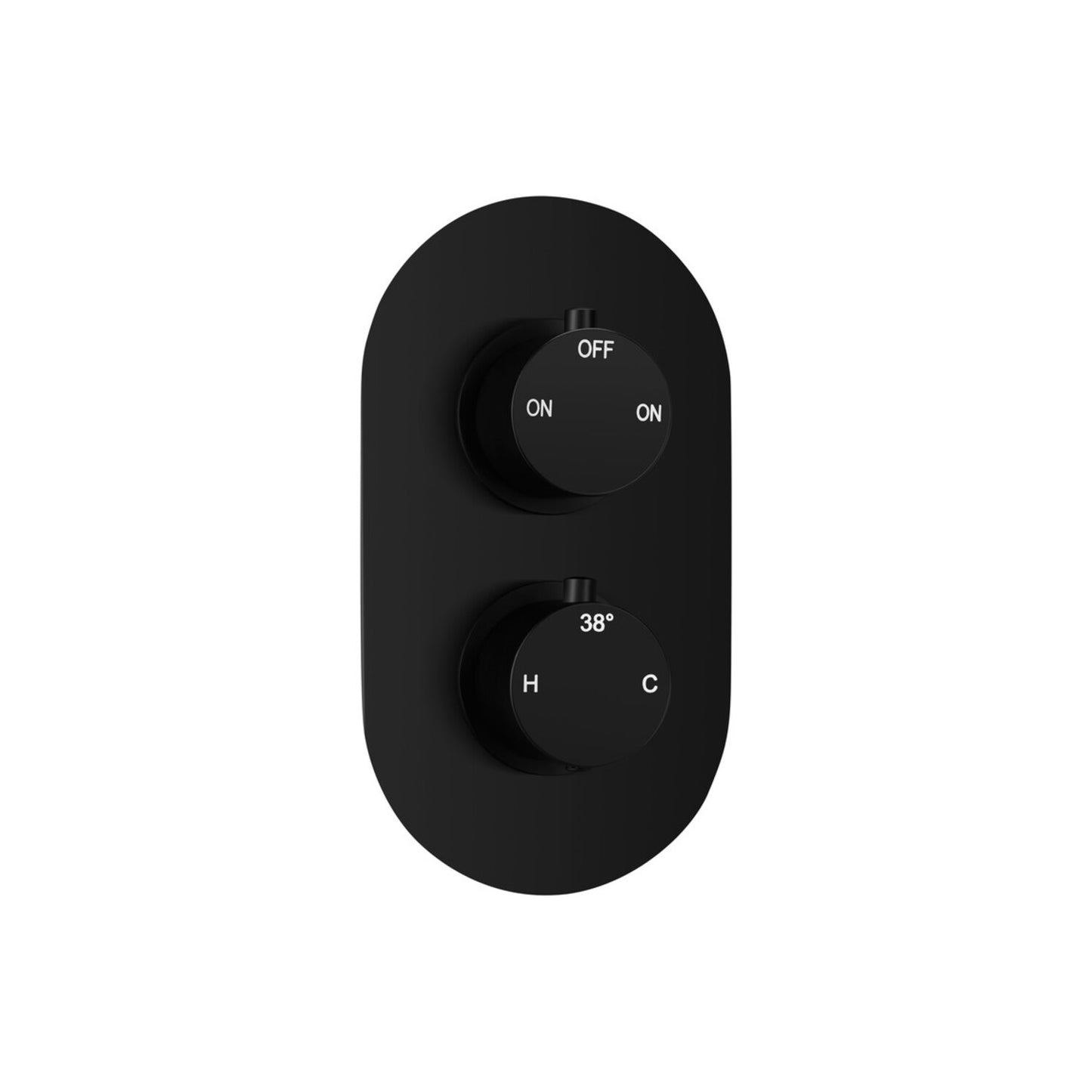 Brivana Round Shower Valve & Kit Pack 3
