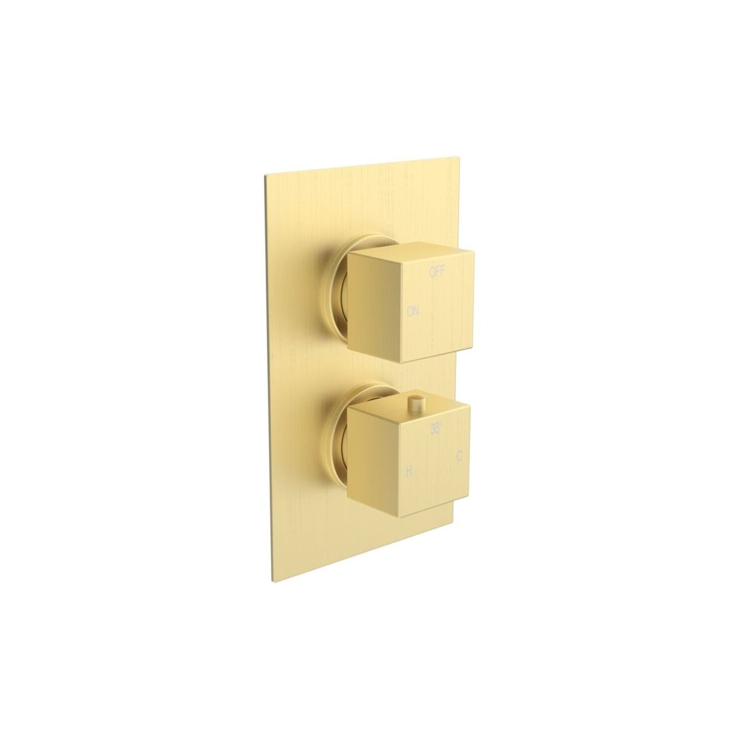 Delvyn Square Shower Valve & Kit Pack 2