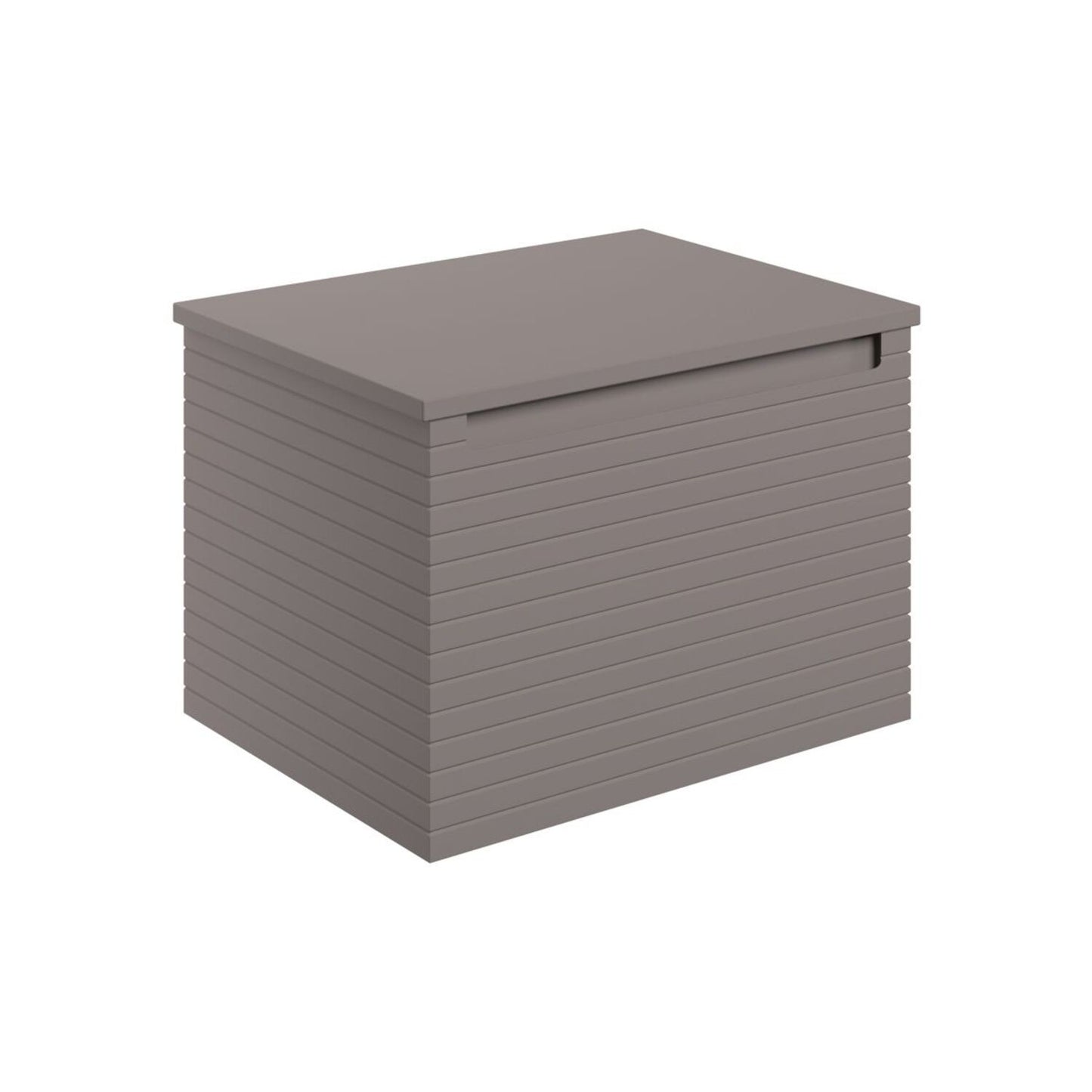 Delari 610mm Wall Hung 1 Drawer Basin Unit & Worktop - Matt Taupe