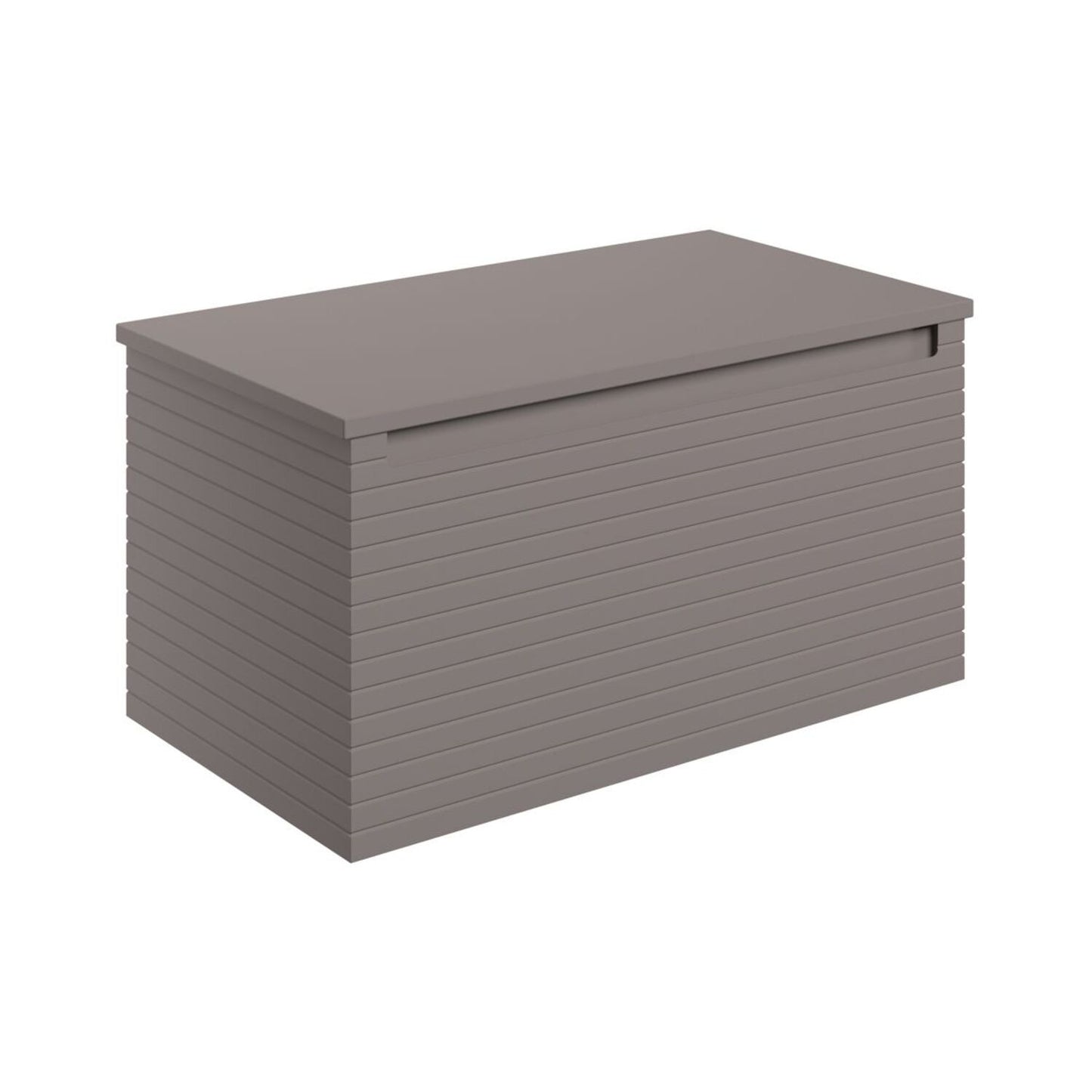 Delari 810mm Wall Hung 1 Drawer Basin Unit & Worktop - Matt Taupe