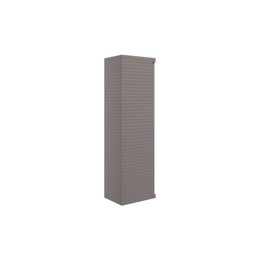 Delari 350mm Wall Hung 1 Door Tall Unit - Matt Taupe