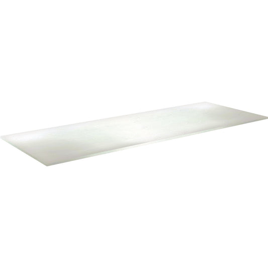 Mikoy High (810x460x10mm) Pressure Laminate Worktop - White Slate