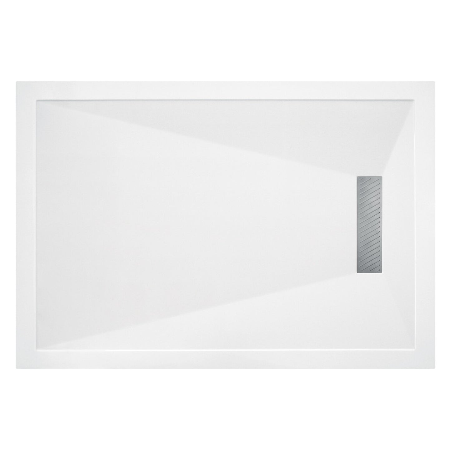 25mm Linear Slim Rectangular Tray & Waste