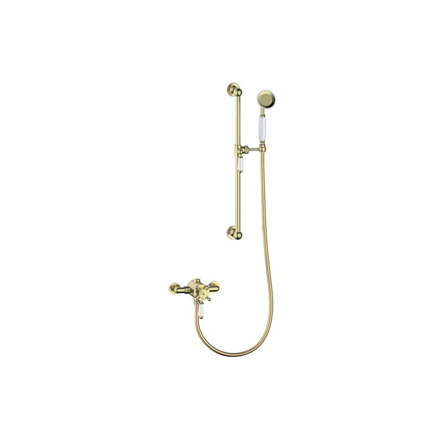Cirava Concentric Single Outlet Shower Valve & Riser Kit Pack 1