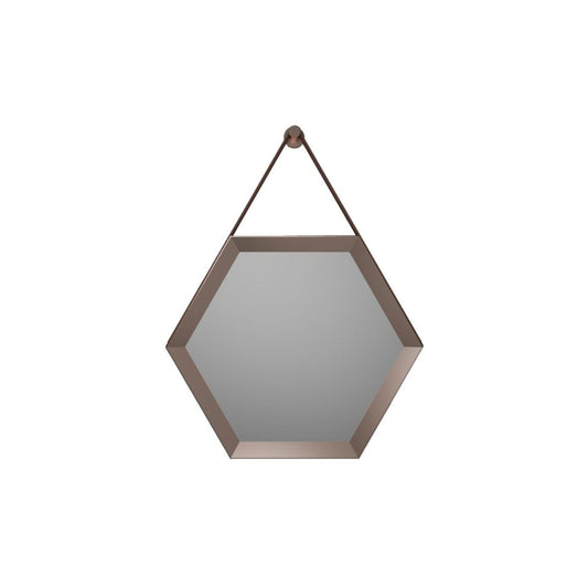 Kanta Hexagonal Mirror 500X433mm - Bronze