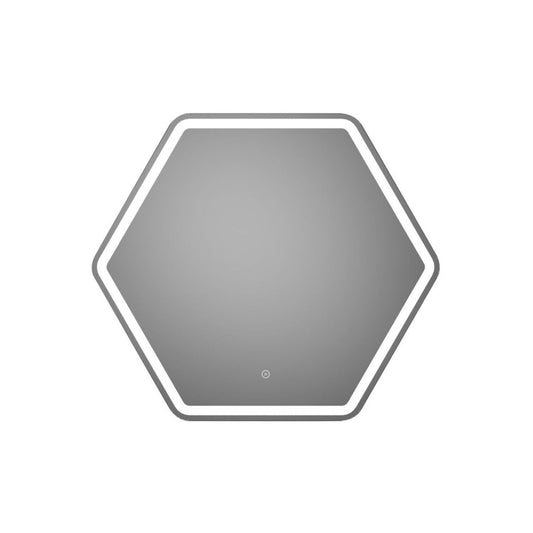 Togoy Hexagonal LED Mirror 785X693mm