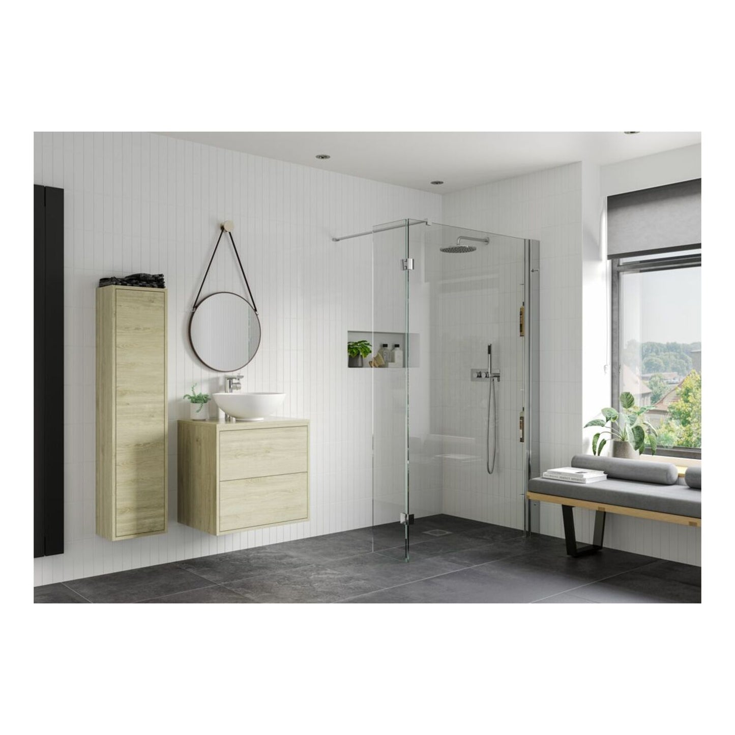 Nuvata Wetroom Storage Shelves