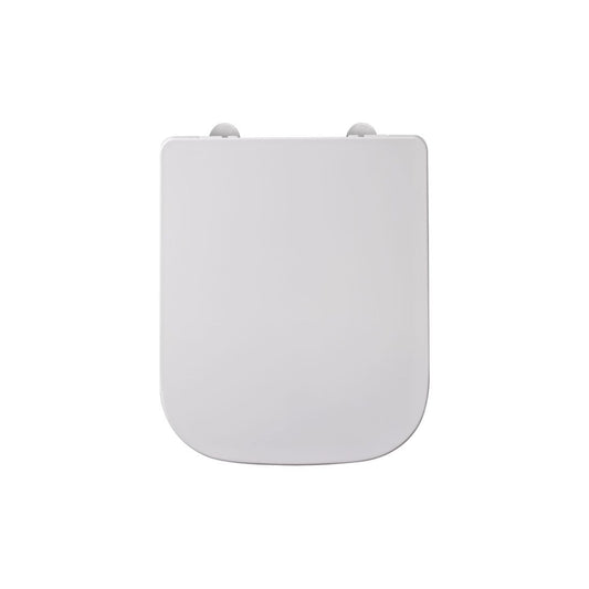 Arla Square Soft Close Toilet Seat (Slim Depth) - White