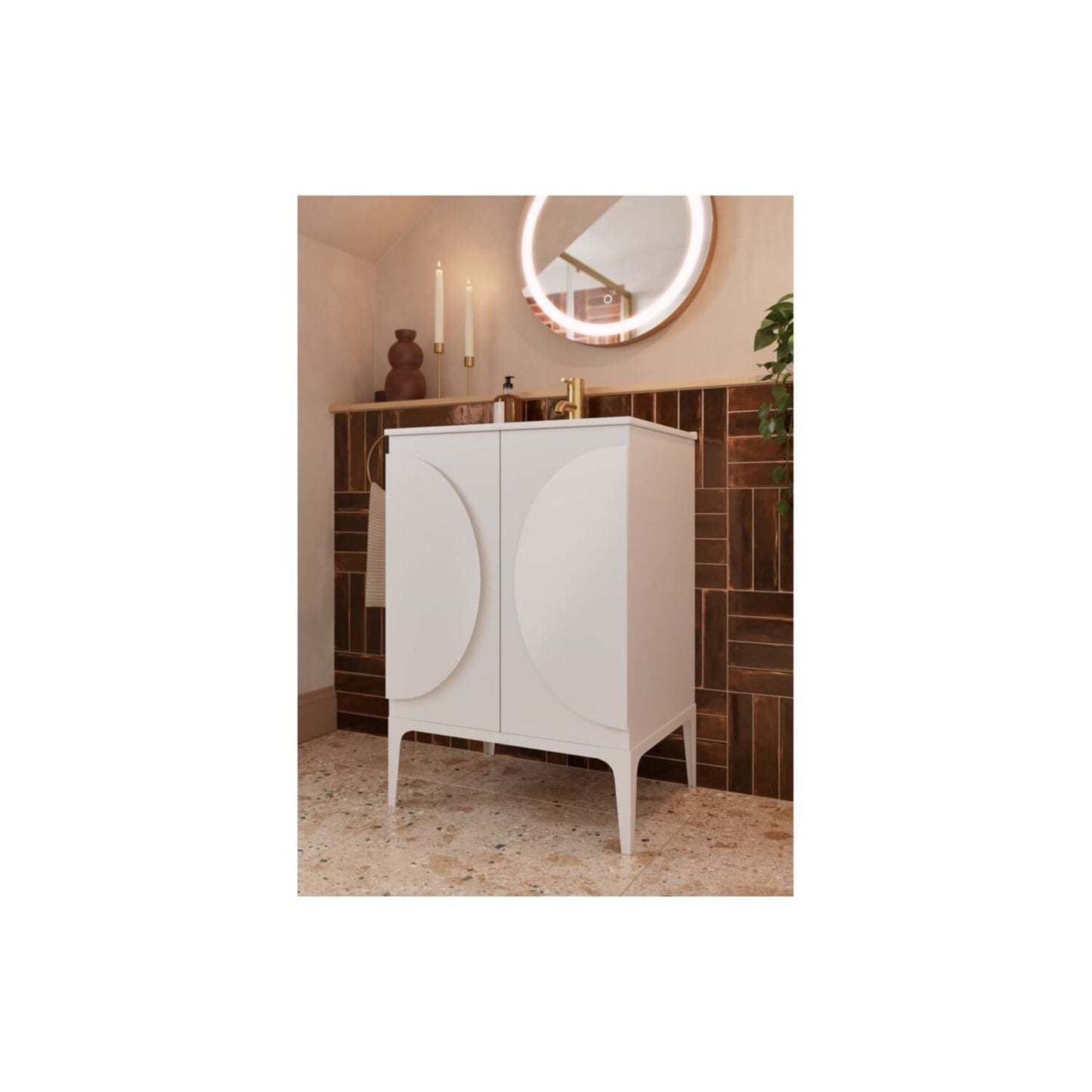 Chaco Legs for 60cm Unit - White