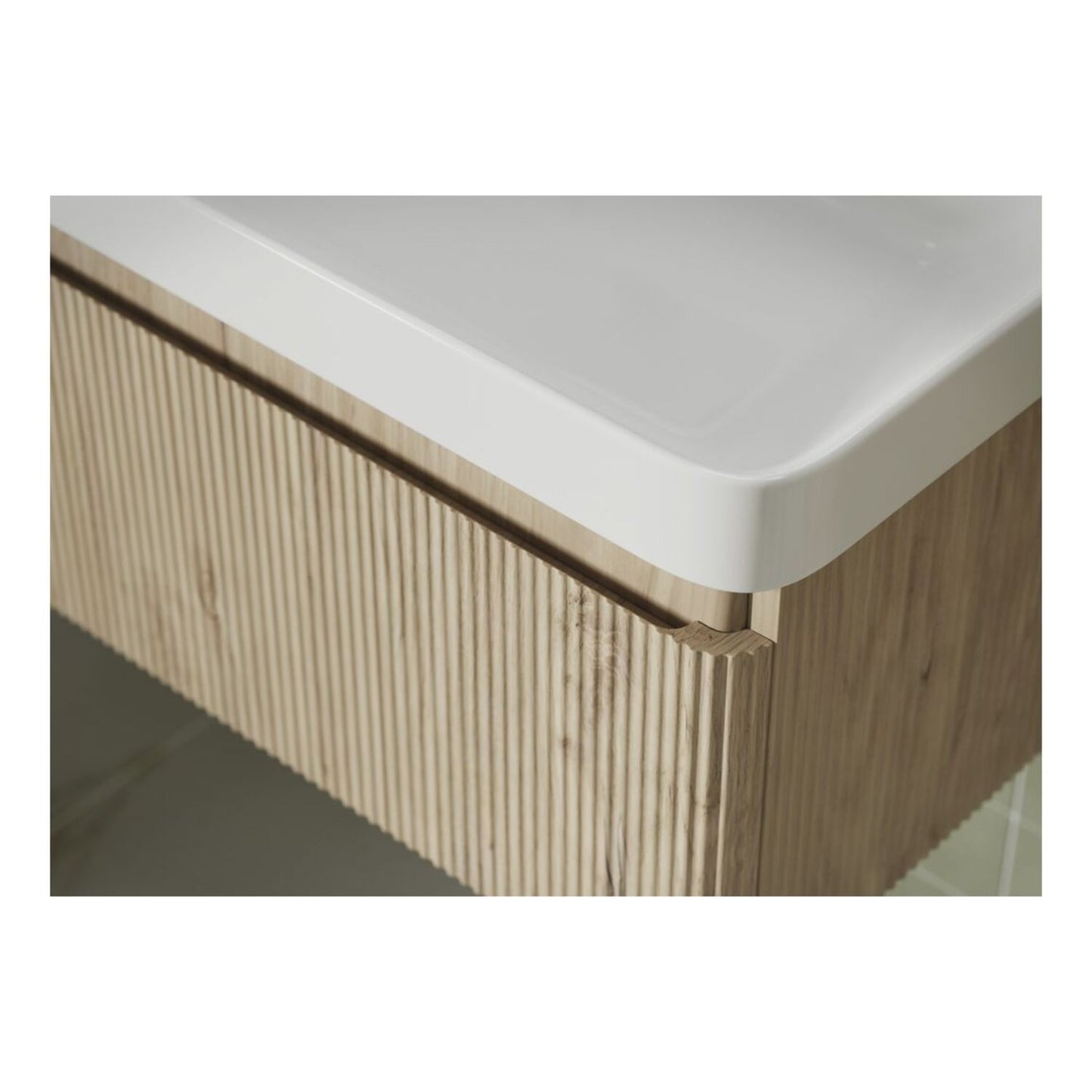 Mirelle 550mm WC Unit - Textured Oak