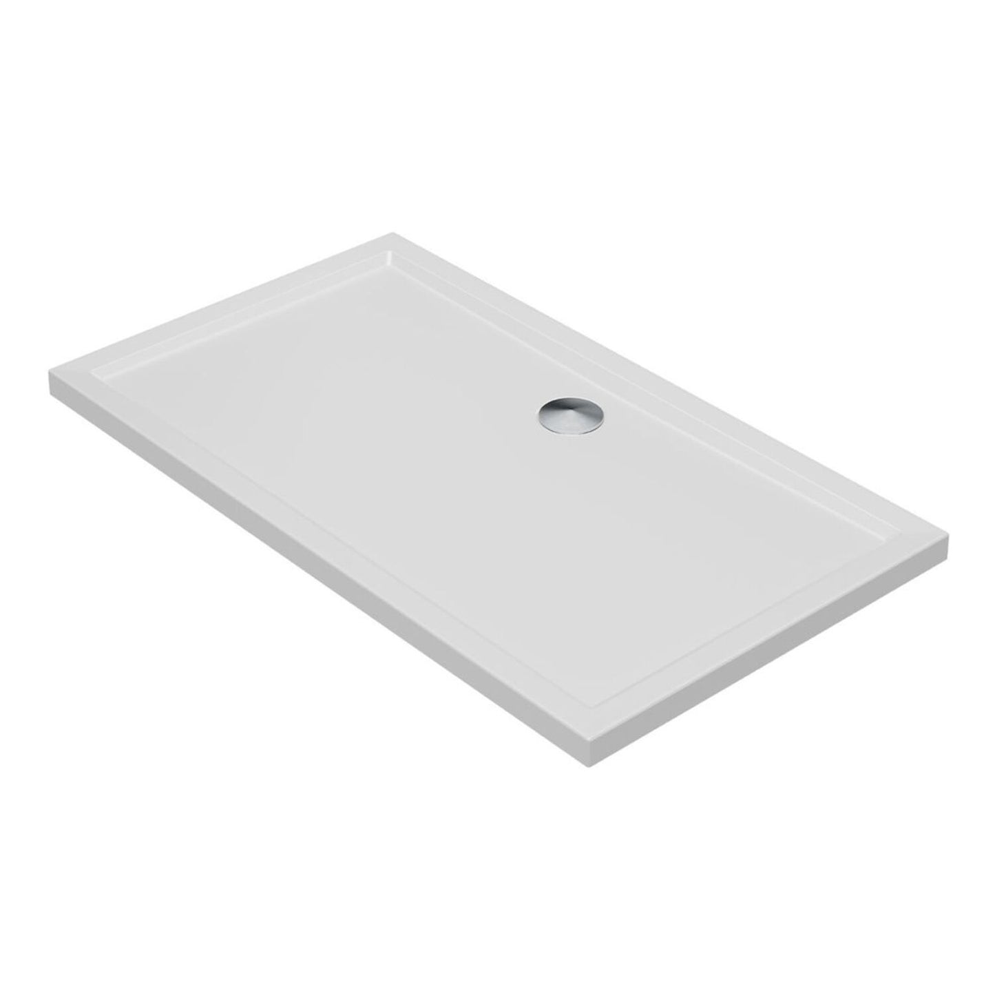 40mm Low Profile Rectangular Tray & Waste