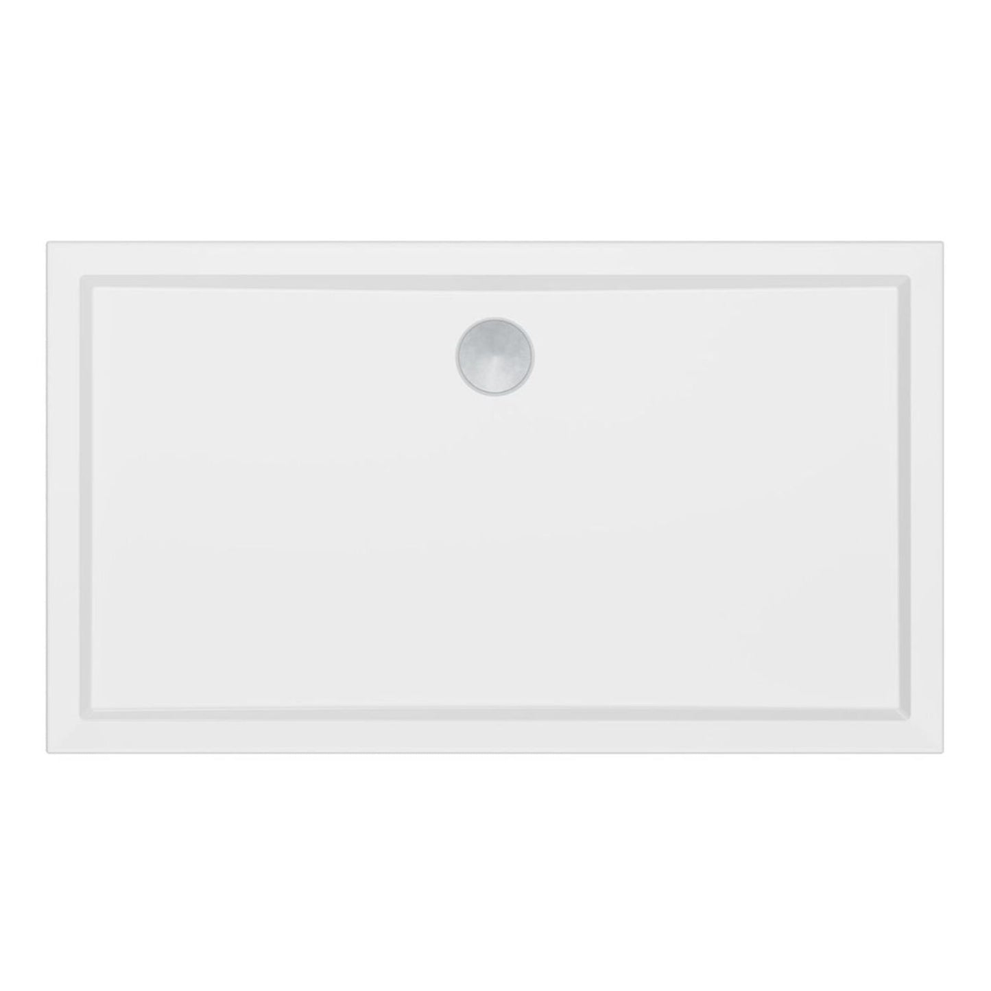 40mm Low Profile Rectangular Tray & Waste