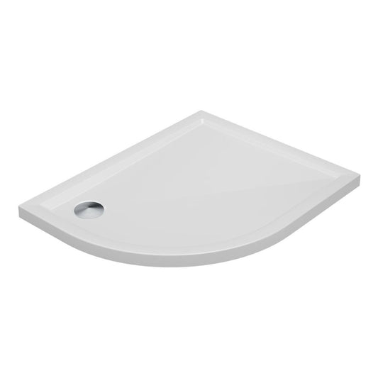40mm Low Profile Offset Quadrant Tray & Waste