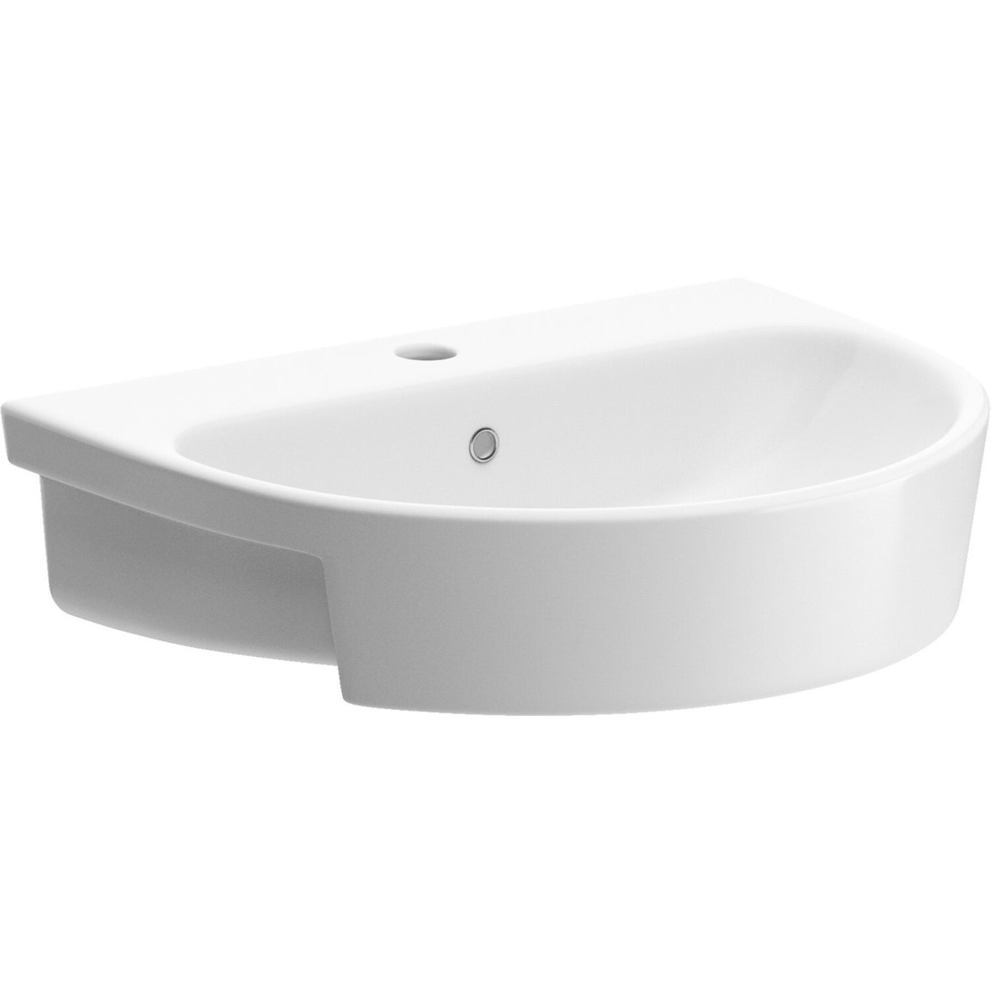 Cinta 1 Tap Hole Semi Recessed Basin 555X435mm