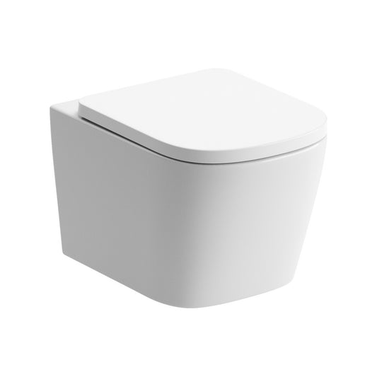 Tahlia Rimless Wall Hung Short Projection WC & Soft Close Seat