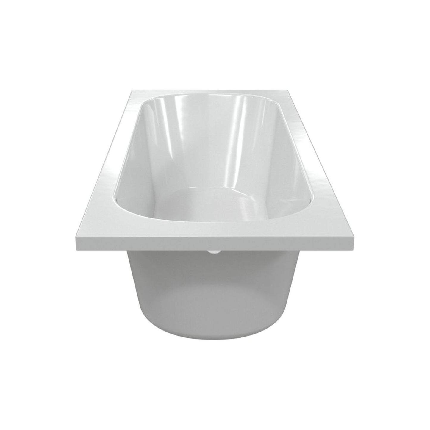 Single End 1700x700x400mm 0 Tap Hole Bath w/Legs