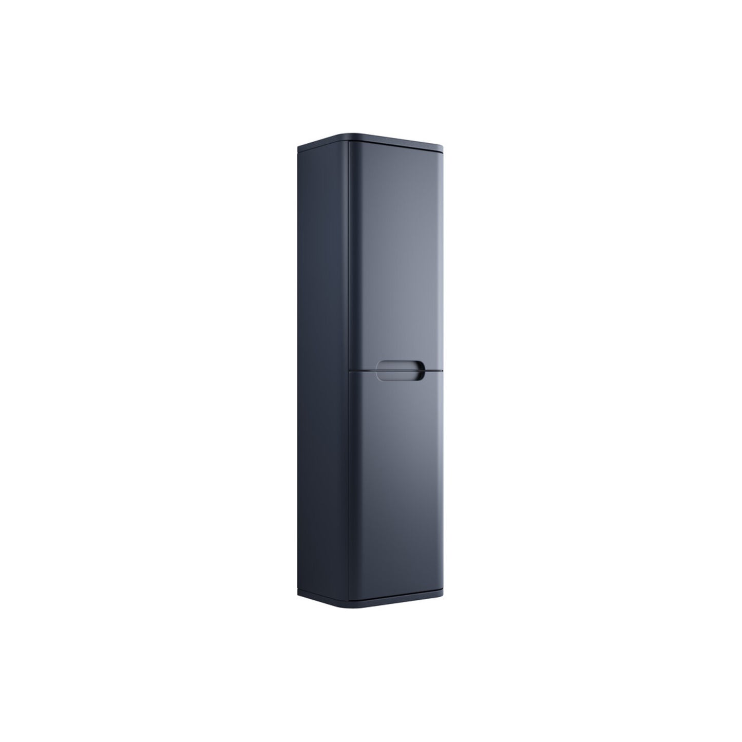 Nuvoro 350mm 2 Door Wall Hung Tall Unit - Matt Indigo