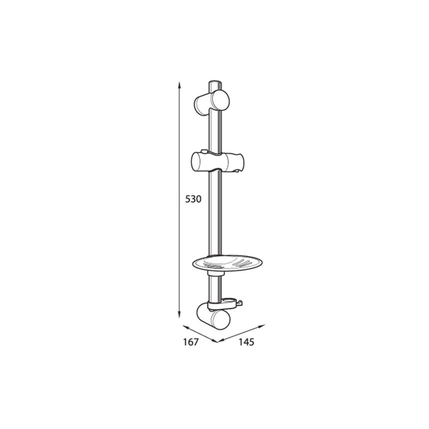 Triton Aspirante Contemporary Electric Shower