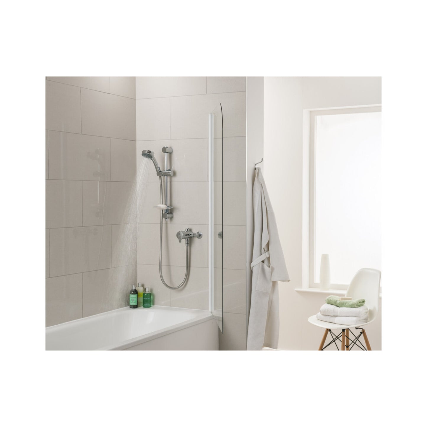 Triton Dene Sequential Thermostatic Mixer Shower - Chrome