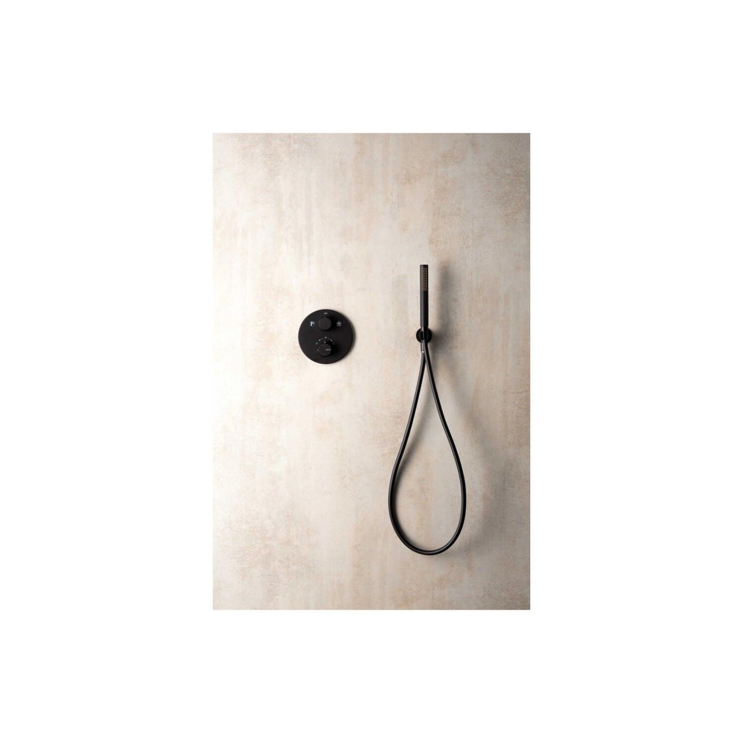 Timea Black Riser Rail Hose & Arm