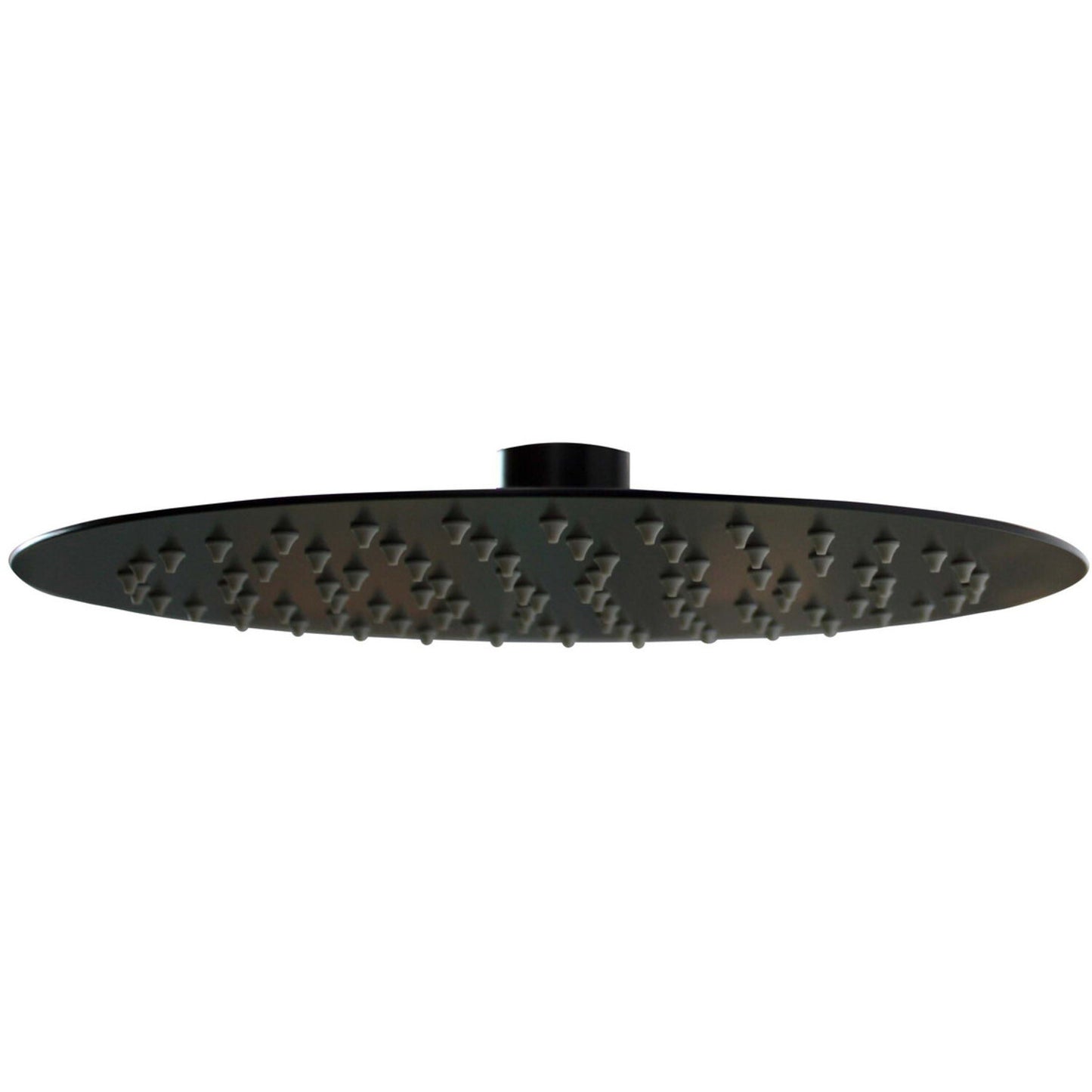 Timea Black 250mm Round Showerhead