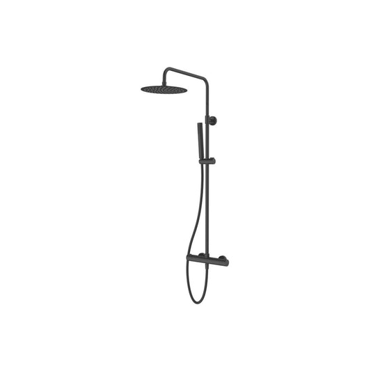 Thermostatic Shower Column W/Fixed Head & Riser