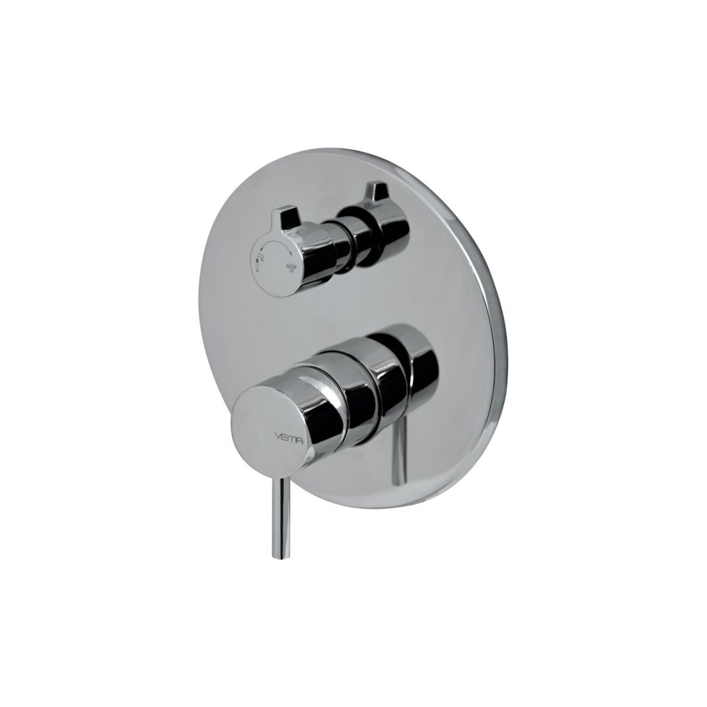 Maira Concealed Two Outlet Shower Mixer w/Diverter