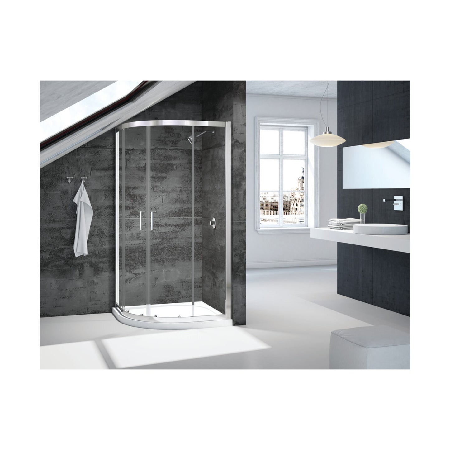Merlyn Vivid Boost Loft 2 Door Quadrant